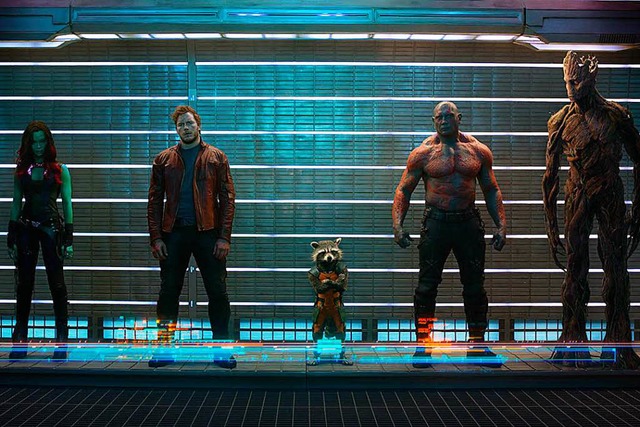 Ein entfhrter Erdling und vier Aueri...the Galaxy&#8221; ist neu auf Netflix.  | Foto: Marvel Studios