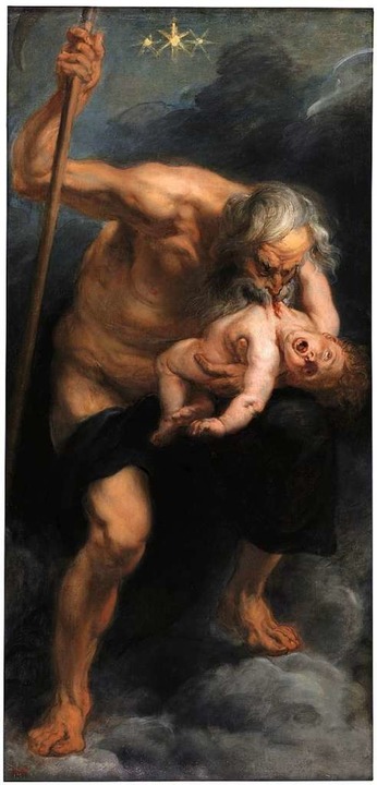 Kannibalismus in der Mythologie: das G...hn&#8220; von Peter Paul Rubens (1638)  | Foto: MUSEO NACIONAL DEL PRADO. 