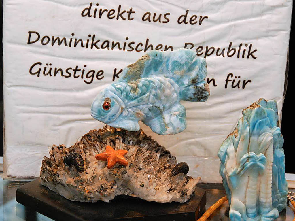 Die unzhligen farbigen Mineralien, Kristalle und Edelsteine faszinierten nicht nur die Kinder.
