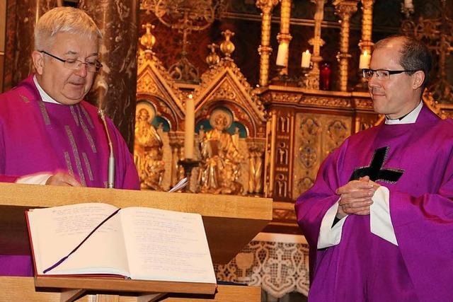 Fotos Investitur Pfarrer Fabian Schneider in Bonndorf 2018