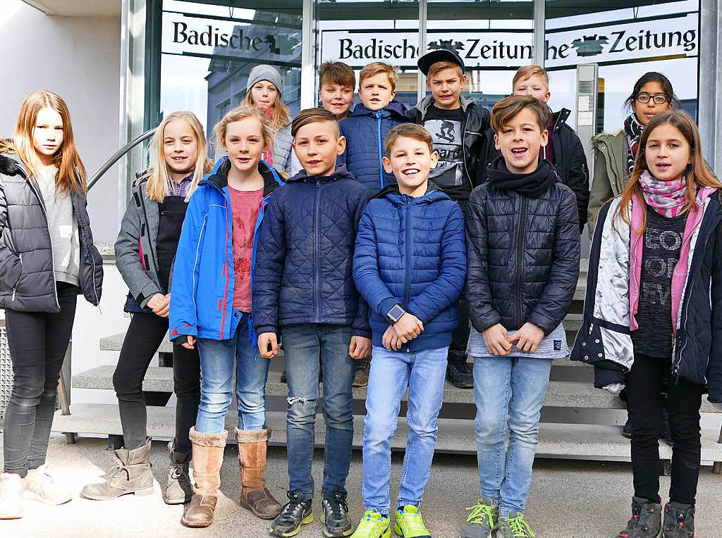 Klasse 4 der Marie-Luise-Kaschnitz-Schule aus Bollschweil