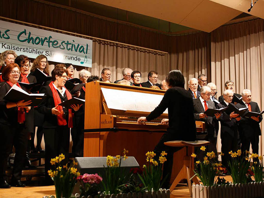 Chorfestival in Bahlingen: Chorvereinigung Amicitia Endingen 1845