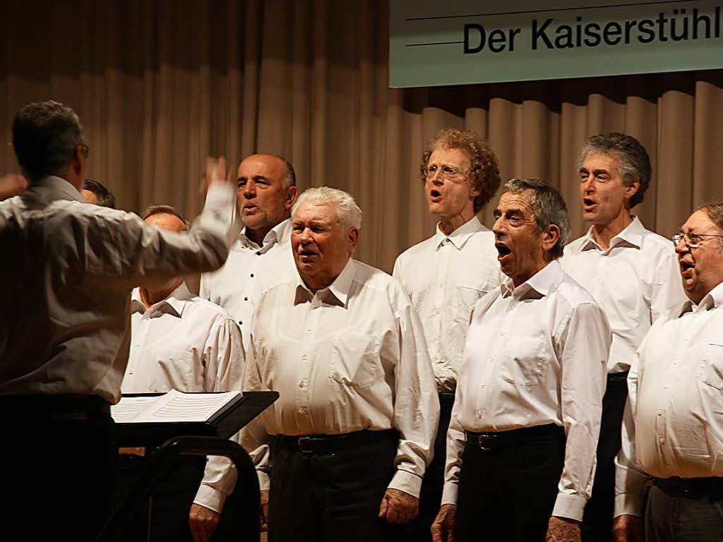 Chorfestival in Bahlingen: Sngerbund Oberrotweil