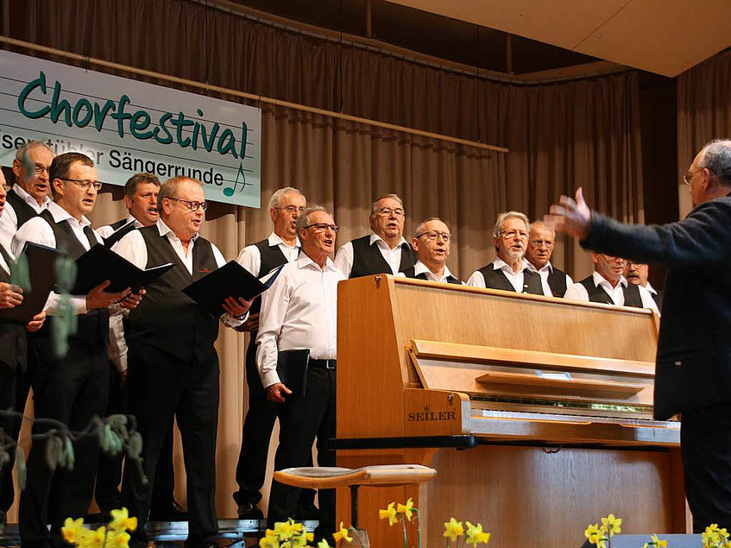 Chorfestival in Bahlingen: MGV „Liederkranz“ Knigschaffhausen