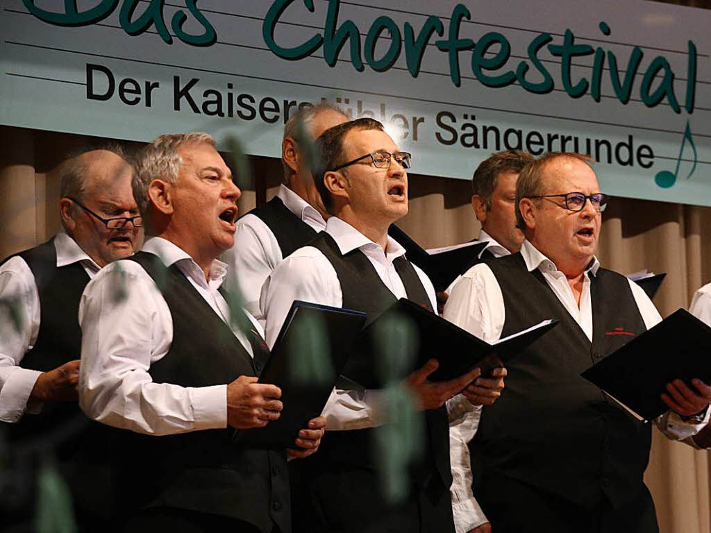 Chorfestival in Bahlingen:  MGV „Liederkranz“ Knigschaffhausen