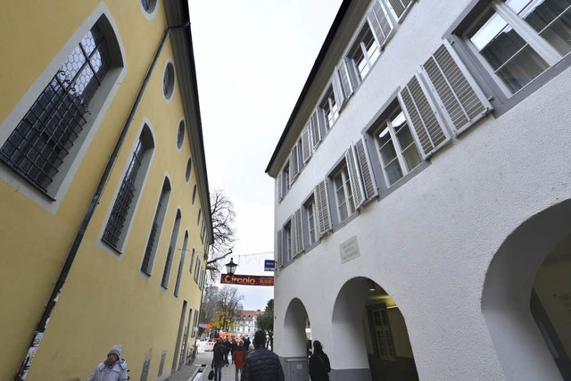 Das Rotteckhaus: Hier will die Evangel...che Freiburg nun doch nicht einziehen.  | Foto: Michael Bamberger