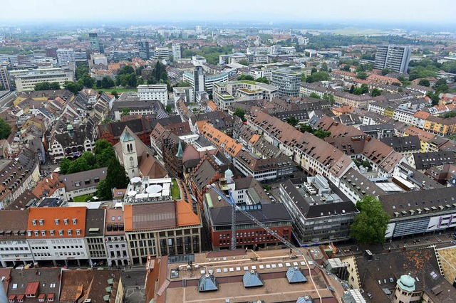 Eine externe Firma soll Panoramaaufnahmen im Stadtgebiet anfertigen.  | Foto: Ingo Schneider