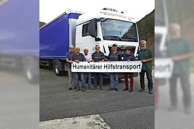 Der nchste Hilfstransport rollt an