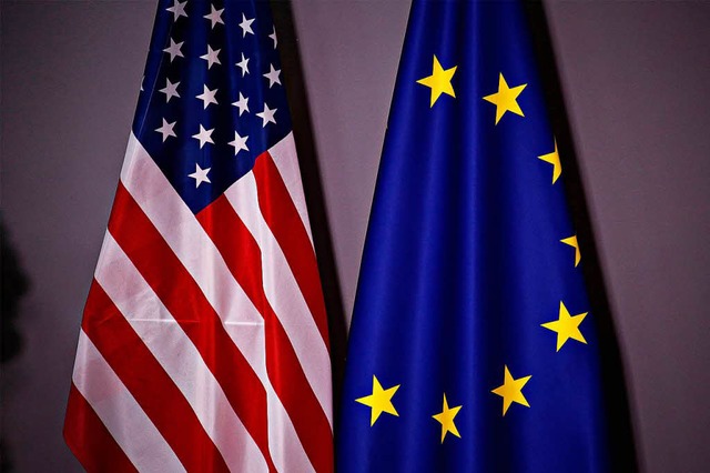 Zwischen den USA und der EU droht ein Handelskrieg.  | Foto: DPA