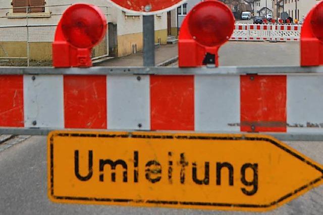 Bundesstrae in Oberschopfheim wird fast drei Wochen gesperrt