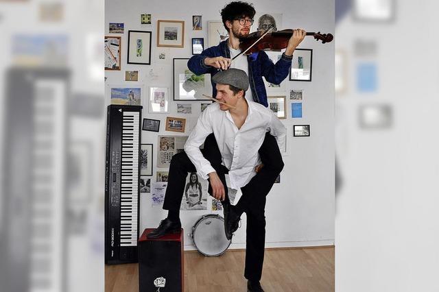 Ausbruch-Duo mit experimenteller Musik im Stiftsschaffneikeller Lahr