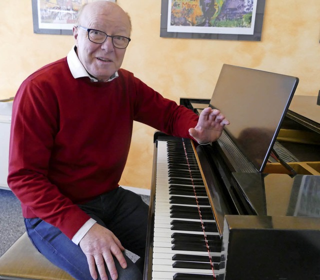 Norbert Dietrich hlt die breite ffnu...sikschule fr eine wichtige Leistung.   | Foto: Ingrid Bhm-Jacob