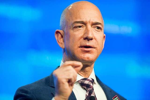 Jeff Bezos ist nun der reichste Mann der Welt.  | Foto: dpa