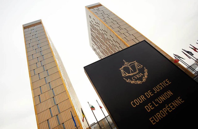 Der Europische Gerichtshof   | Foto: DPA