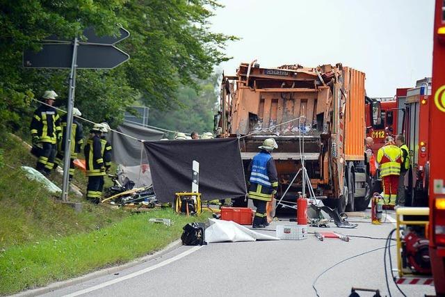 Prozess nach Mllwagen-Unfall in Nagold hat begonnen