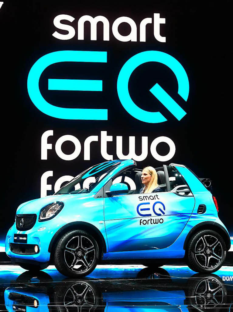Der Smart EQ fortwo Cabrio