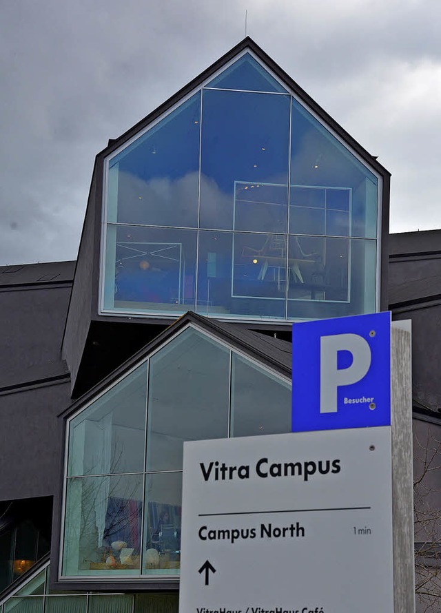 Der Vitra-Campus ist einer von zwei ne...fr E-Autos ausgestattet werden soll.   | Foto: Hannes Lauber
