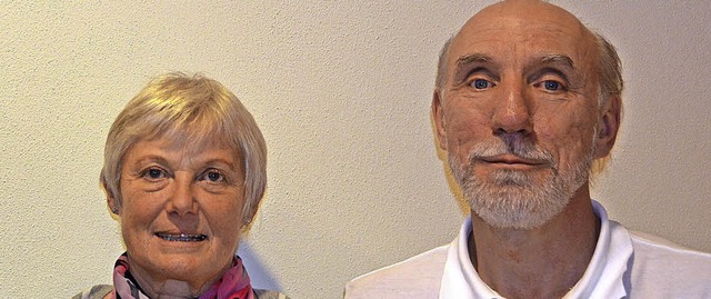 Vera Petersen und Gregor Klutzka (von ... Geschicke der Herzsportgruppe lenken.  | Foto: Christiane Sahli