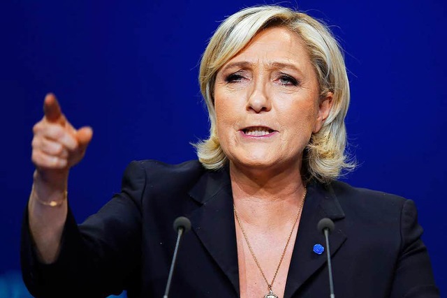 Rundumerneuerung und Kontinuitt. Marine Le Pen hat sich viel vorgenommen.  | Foto: dpa