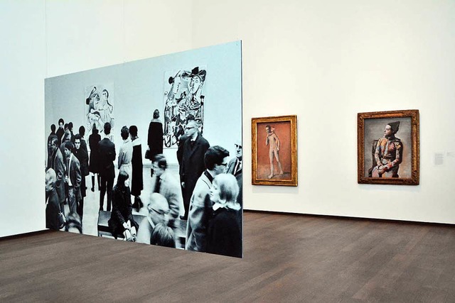 Picassos &#8222;Les deux frres&#8220;...Fotos des Basler Fotografen Kurt Wyss.  | Foto: Annette Mahro