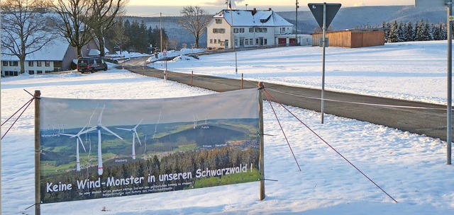 In Schwrzenbach wird gezeigt, wogegen man sich strubt.   | Foto: Peter Stellmach
