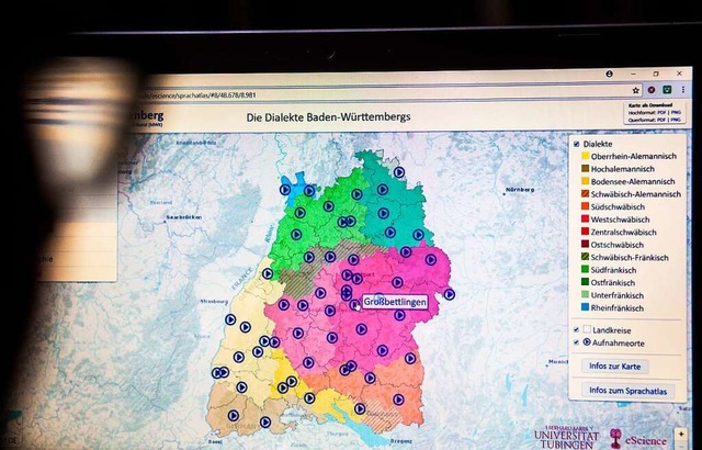 Die unterschiedlichen Dialekt-Gegenden in Baden-Wrttemberg  | Foto: dpa