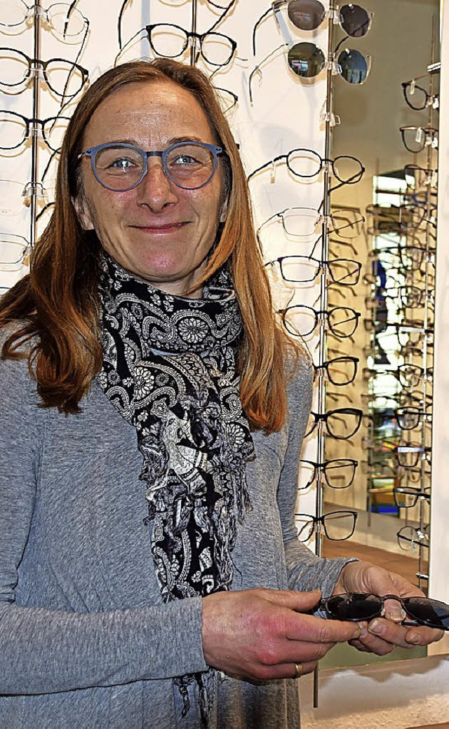 Fachfrau in Sachen Auge und Ohr: Manuela Gerspach-Ehm  | Foto: Hildegard Siebold