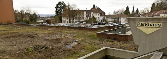 In der Grube der noch existierenden Ti...rkhaus wird in einer  Woche gesperrt.   | Foto: Marius Alexander