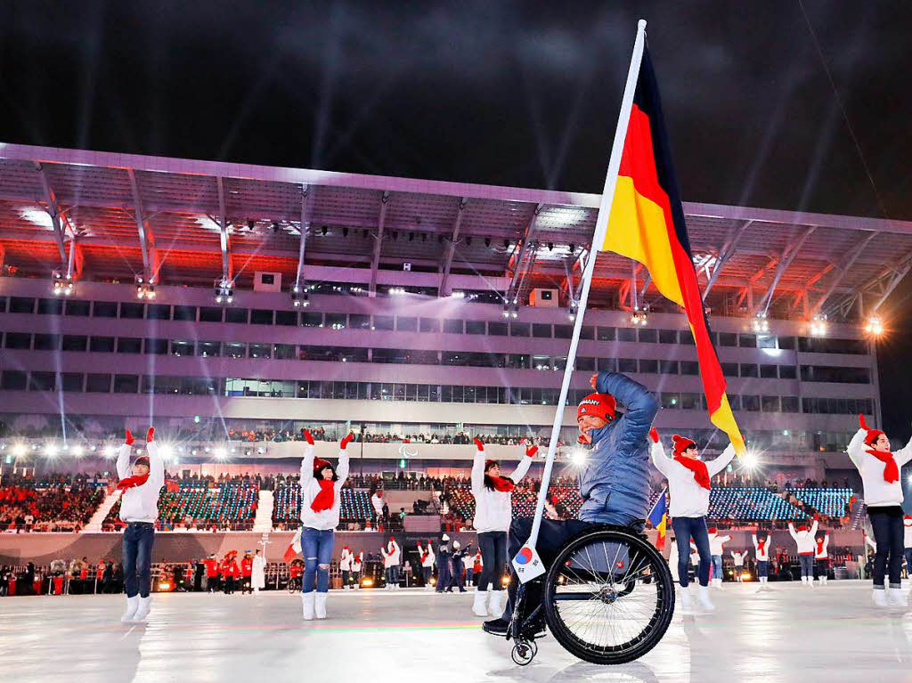 Erffnungsfeier der Paralympics in Pyeongchang