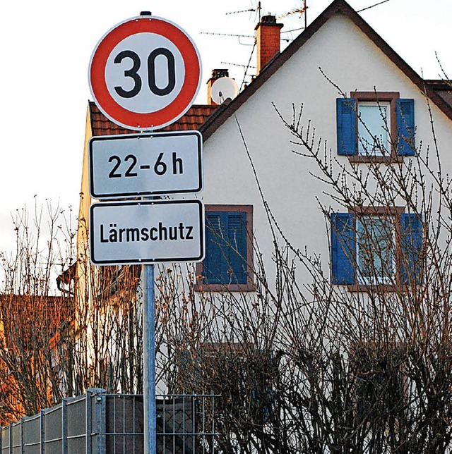 Wechselnde Tempozonen entlang der L186 nerven.  | Foto: Jahn