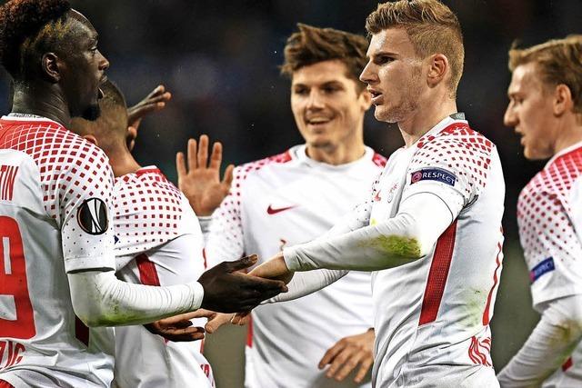 Timo Werner berwindet seine Torflaute in der Europa League