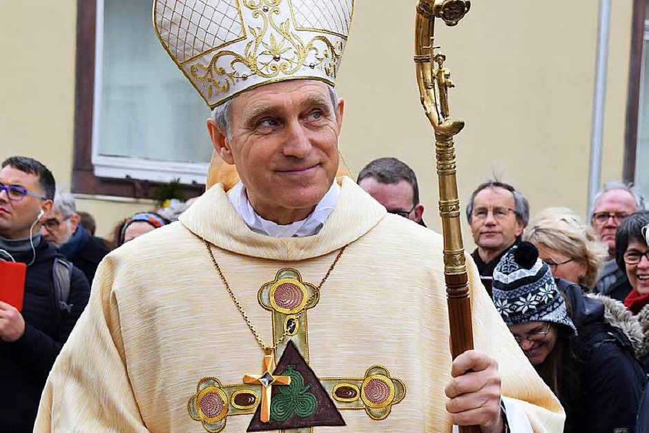 Fridolinsprozession 2018: Erzbischof Georg Gänswein (Foto: Hildegard Siebold) Fridolinsprozession 2018: Erzbischof Georg Gänswein (Foto: Hildegard Siebold)