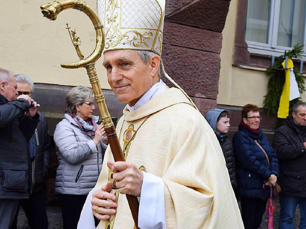 Fridolinsprozession 2018: Erzbischof Georg Gnswein