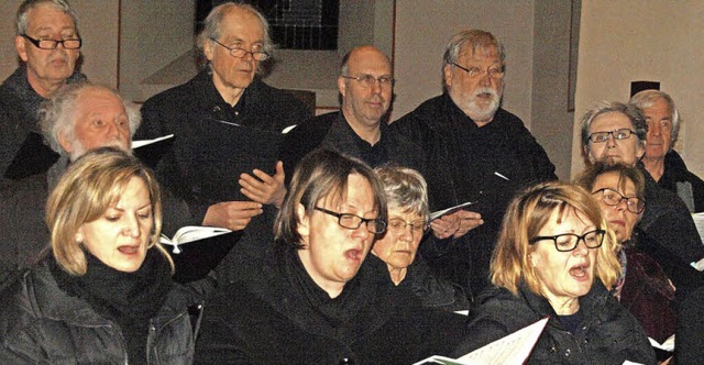 Mit russisch-orthodoxen Liedern gab de... ein Gastspiel in der Grwihler Kirche  | Foto: Karin Stckl-Steinebrunner