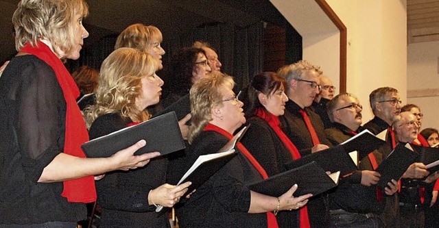 Der Kirchenchor Hierbach-Ibach  | Foto: Karin Steinebrunner