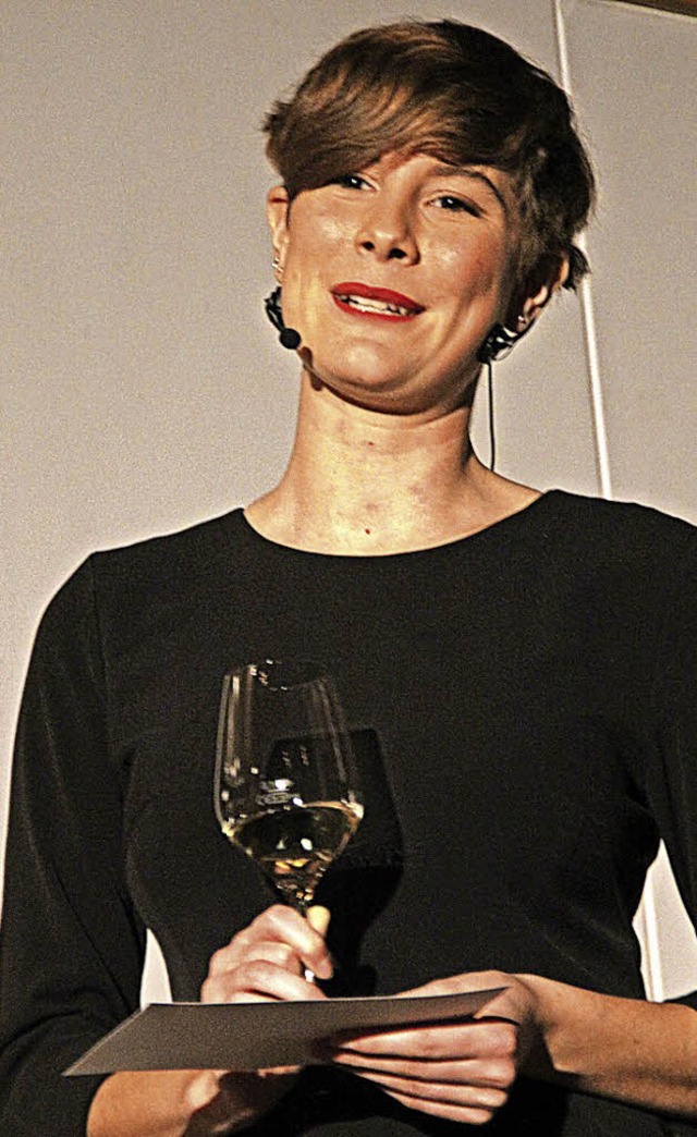 Fachkundige Wein-Prsentationen von Jo...darbietungen des Orchesters zusammen.   | Foto: Sabine Model