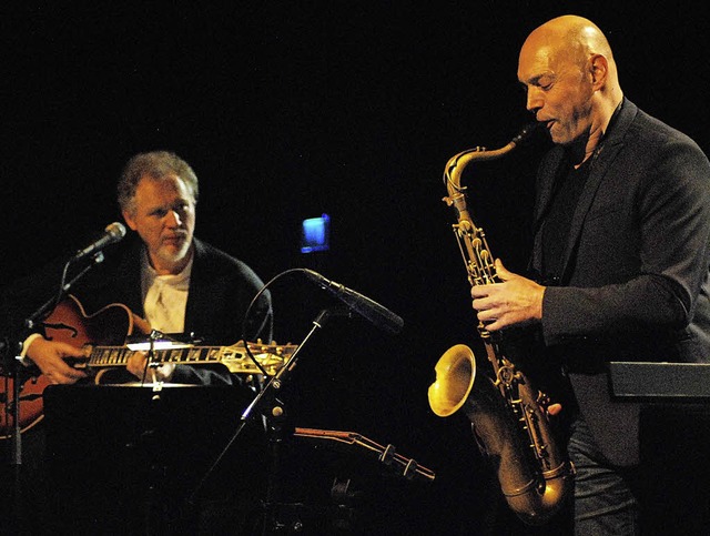 Hary de Ville (links) und Arno Haas harmonieren.  | Foto: Thomas Loisl Mink