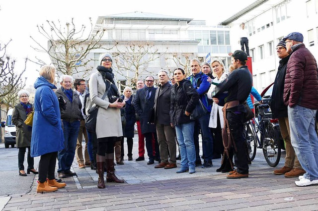 &#8222;Es ist eine Strae&#8220;: Dies..., wnschen sie sich, soll sich ndern.  | Foto: Kathrin Ganter