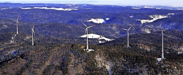 In der Luft hngt zum einen das Thema ...Windpark Glaserkopf ist weiter offen.   | Foto: Erich Meyer