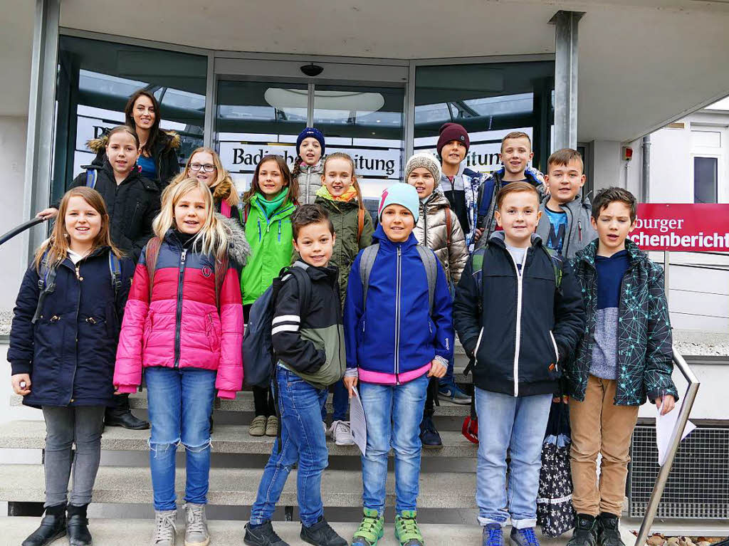 Klasse 4a der Rapoltsteiner-Grundschule aus Eschbach