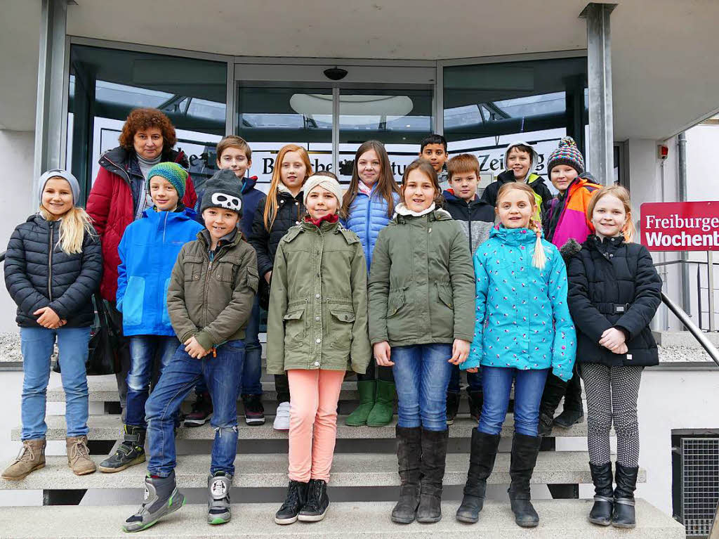 Klasse 4b der Rappoltsteiner-Grundschule aus Eschbach