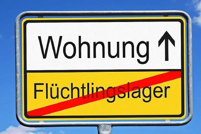 Viele Flchtlinge finden in Rheinfelden selbst eine Wohnung