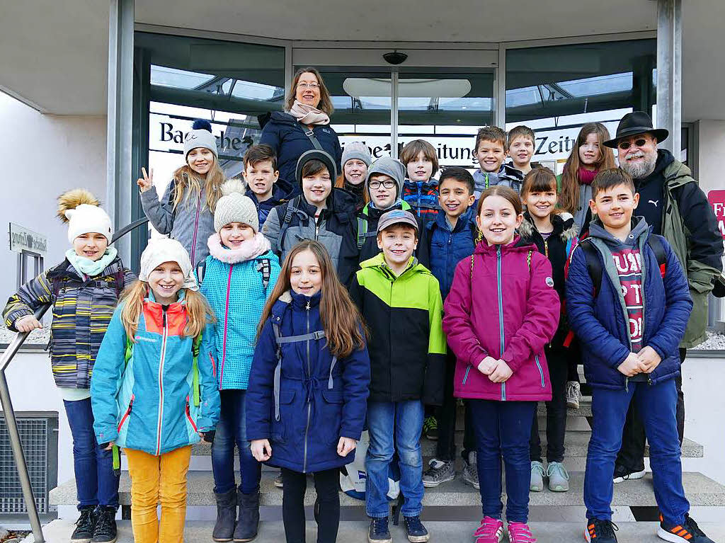 Klasse 4a der Grundschule aus Biengen