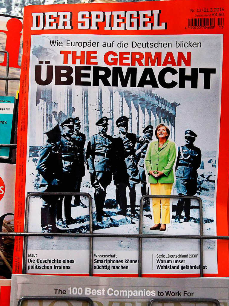 In weiten Teilen Europas frchtete man die deutsche Vormachtstellung. Das verleitete den Spiegel 2015 zu diesem Titelbild.