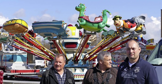 Die Sonne lacht schon ber dem Festpla...d des Frhlingsfestes trocken bleibt.   | Foto: Ralf H. Dorweiler