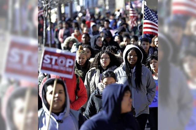 Protest an US-Schulen