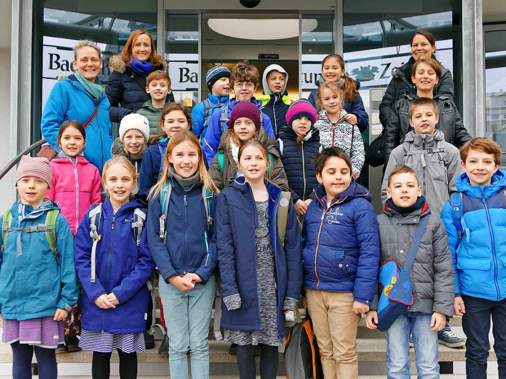 Klasse 4c der Weiherhof-Grundschule aus Freiburg