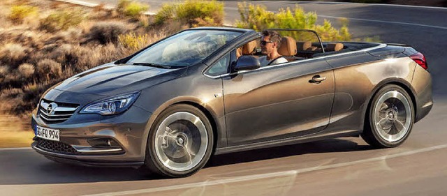 Opel ist mit dem klassischen Cabriolet Cascada vertreten, <ppp></ppp>  | Foto: Werk