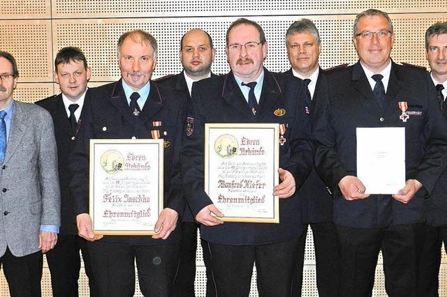 Ehrungsabend bei der Hinterhager Feuerwehr