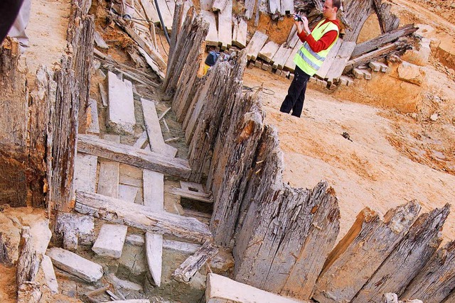 2011 wurde der Kilianstollen ausgegraben.   | Foto: Nckles